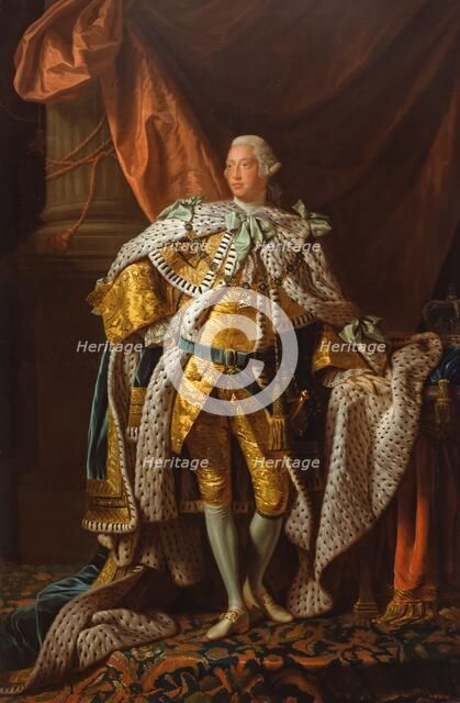 King George III, probably 1762-1766. Creator: Allan Ramsay.