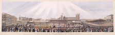 King George IV's Coronation Procession, London, 1821. Artist: Anon