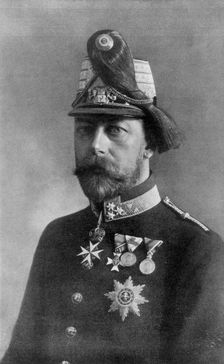 King George the Fifth, in Austrian Uniform 1910
