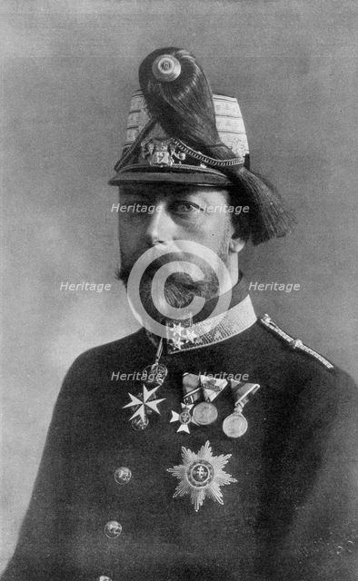 'King George the Fifth, in Austrian Uniform', 1910. Artist: Unknown
