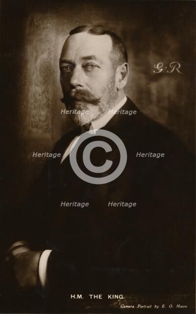 King George V (1865-1936), 1921. Artist: Unknown