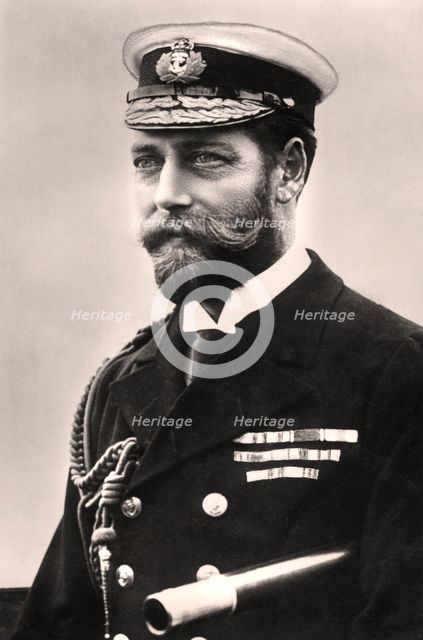 King George V (1865-1936), early 20th century.Artist: Rotary Photo