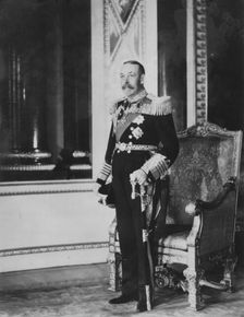 King George V (1865-1936) of the United Kingdom, 1935. Creator: Raphael Tuck & Sons