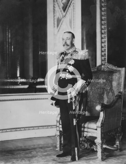 King George V (1865-1936) of the United Kingdom, 1935. Creator: Raphael Tuck & Sons.