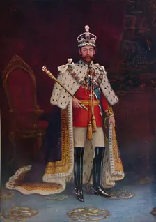King George V 1917. Artist: Garratt & Atkinson