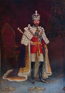 King George V 1917. Artist: Garratt & Atkinson
