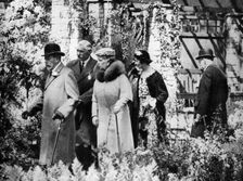 King George V and Queen Mary at the Chelsea Flower Show, London, 1930s