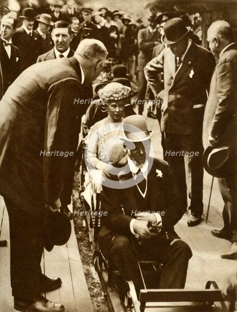 King George V and Queen Mary...British Empire Exhibition, Wembley, London, 1925, (1935). Creator: Unknown.