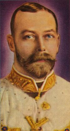 King George V at his first State Opening of Parliament, 1911 (1935)