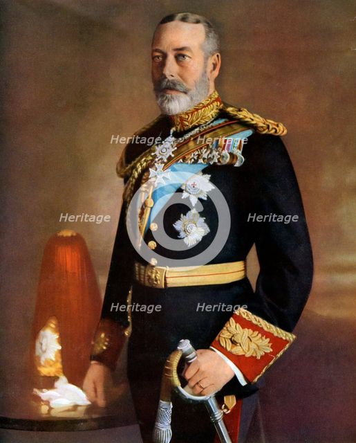 King George V, c1930s. Artist: Unknown