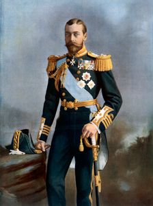 King George V, early 20th century.Artist: Lafayette