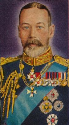 King George V in the uniform of Admiral of the Fleet, 1935