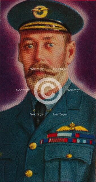 King George V in the uniform of Chief of the Royal Air Force, 1935. Artist: Unknown.