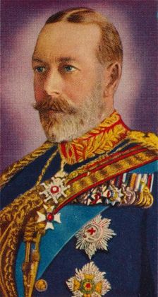 King George V in the uniform of Colonel-in-Chief of the Royal Horse Guards (Blues), 1935