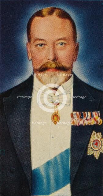 King George V in court dress, 1935. Artist: Unknown.