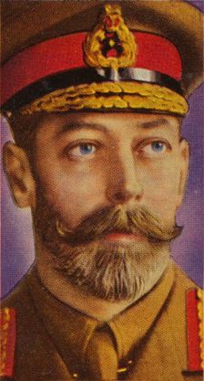King George V in field dress during the First World War, c1914-c1918 (1935)