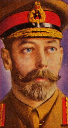 King George V in field dress during the First World War, c1914-c1918 (1935)