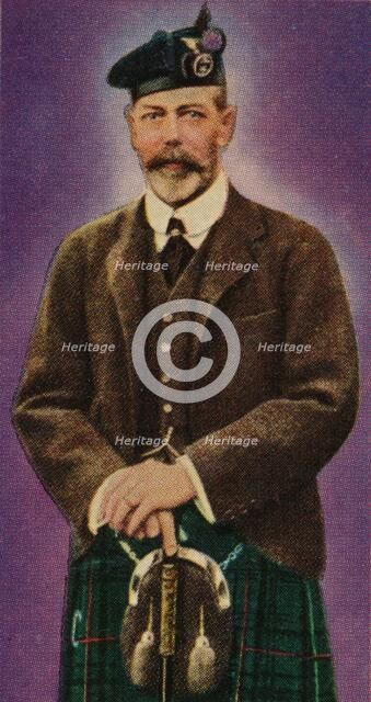 King George V in Highland dress, 1935. Artist: Unknown.