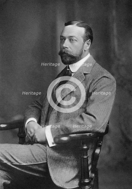 King George V of Great Britain (1865-1936), 1912.Artist: Downey