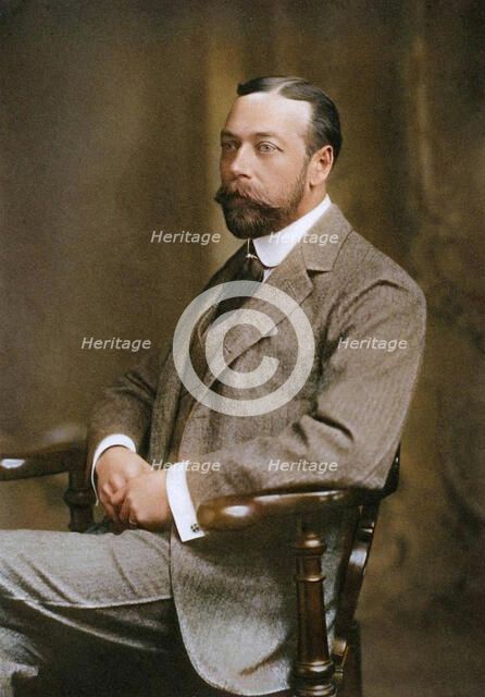 King George V of Great Britain (1865-1936), 1912. Creator: Downey.