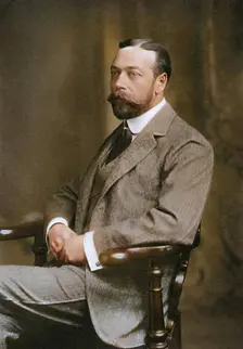 King George V of Great Britain (1865-1936), 1912. Creator: Downey
