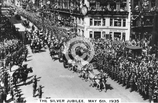 King George V's Silver Jubilee, London, 6th May, 1935. Artist: Unknown
