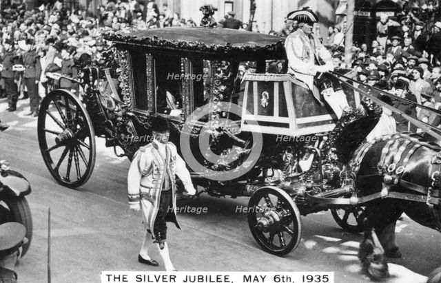 King George V's Silver Jubilee, London, 6th May, 1935. Artist: Unknown