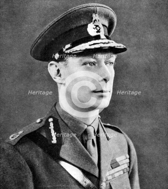 King George VI (1895-1952), King of Great Britain. Creator: Unknown.
