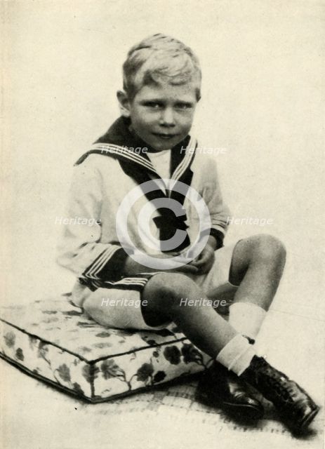 'King George VI on Holiday at Osborne in 1899', 1937. Creator: Unknown.