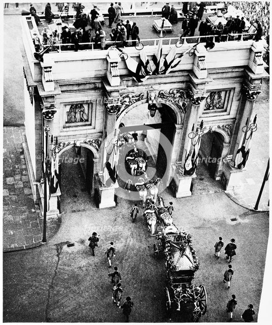 King George VI's Coronation Procession, London, May 12 1937. Creator: Unknown.