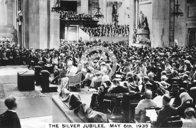 King George V's Silver Jubilee, London, 6th May, 1935. Artist: Unknown