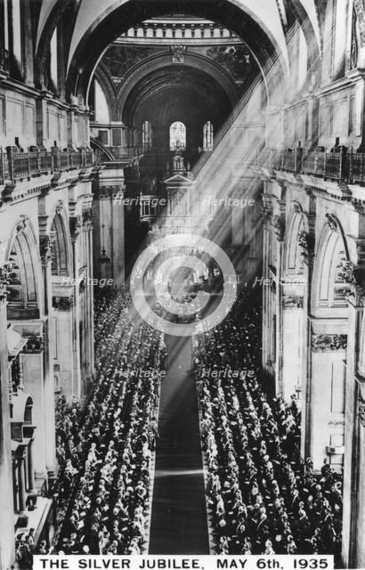 King George V's Silver Jubilee, London, 6th May, 1935. Artist: Unknown