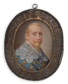 King Gustaf II Adolf, c1833-1885. Creator: Anna Beata af Kleen