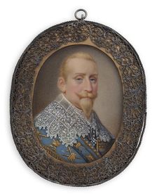 King Gustaf II Adolf, c1833-1885. Creator: Anna Beata af Kleen