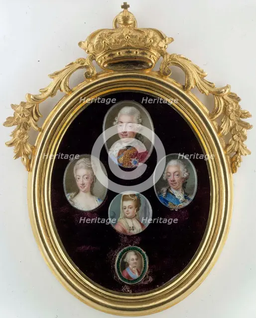 King Gustaf III, 1700-1799. Creator: Johan Georg Henrichsen.