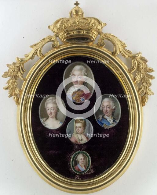 King Gustaf III, 1700-1799. Creator: Johan Georg Henrichsen.