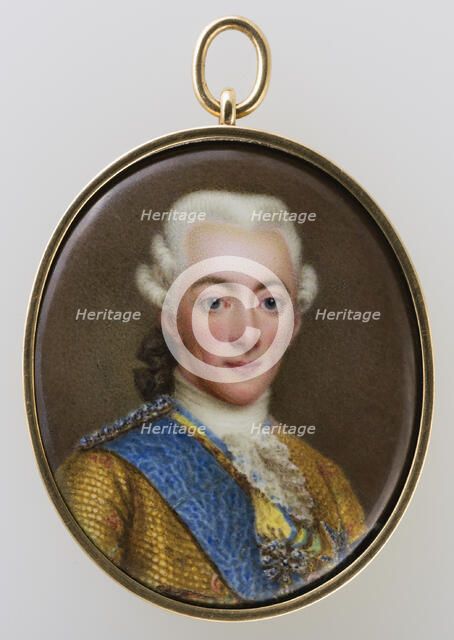 King Gustaf III. Creator: Johan Georg Henrichsen.