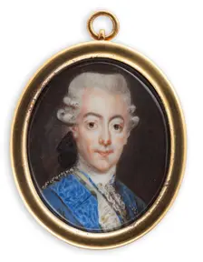King Gustaf III. Creator: Peter Adolf Hall