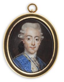 King Gustaf III. Creator: Peter Adolf Hall