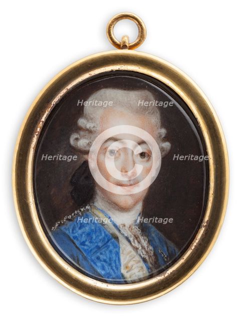 King Gustaf III. Creator: Peter Adolf Hall.