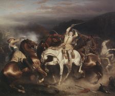 King Gustav II Adolf of Sweden (1594-1632) at Stuhm, 1854