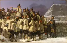 King Gustav Vasa of Sweden Addressing Men from Dalarna in Mora, 1836