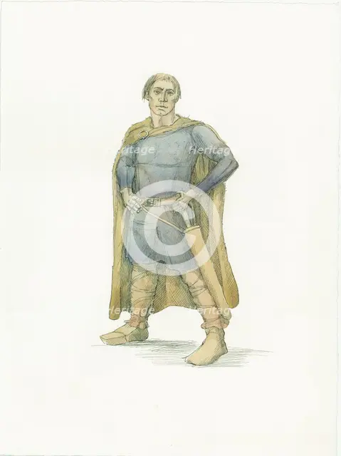 King Harold, c1066 (2015). Creator: Judith Dobie.