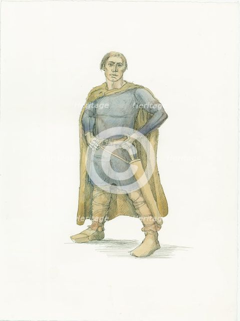 King Harold, c1066 (2015). Creator: Judith Dobie.