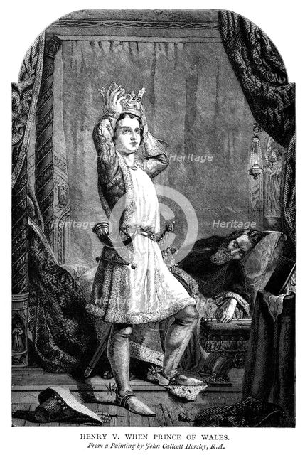 King Henry V (1387-1422) when he was the Prince of Wales. Artist: Unknown