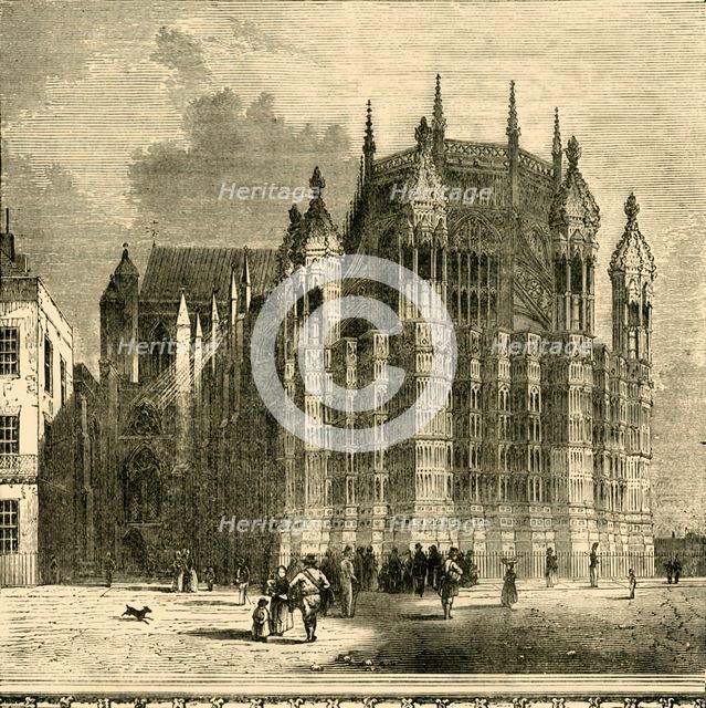 'King Henry VII.'s Chapel', (1881). Creator: Unknown.