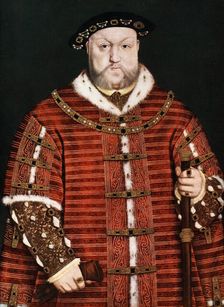 King Henry VIII 1542-1550. Artist: Hans Holbein the Younger