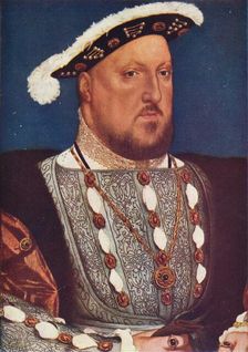 King Henry VIII c1537. Artist: Hans Holbein the Younger