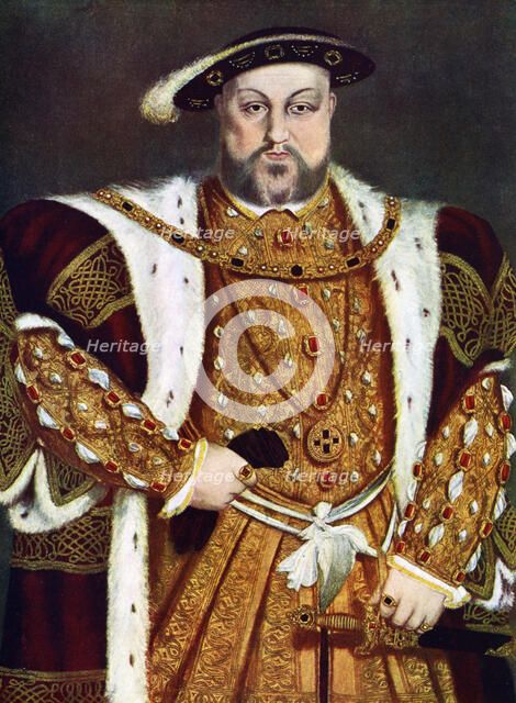 'King Henry VIII', c1538-1547, (c1900-1920). Artist: Unknown