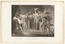 King Henry Condemning Cambridge, Scroop and Northumberland, 1798. Creator: Robert Thew